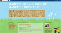 Desktop Screenshot of maderasdemadrededios.blogspot.com