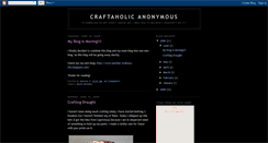 Desktop Screenshot of craftaholicanonymous.blogspot.com