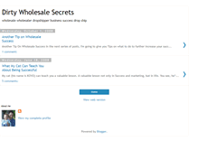 Tablet Screenshot of dirtywholesalesecrets.blogspot.com