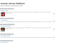 Tablet Screenshot of amanda-johnson-middleton.blogspot.com
