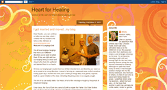 Desktop Screenshot of heartforhealing.blogspot.com