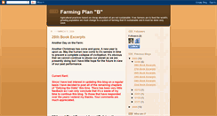 Desktop Screenshot of farmingplanb.blogspot.com