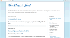 Desktop Screenshot of electric-shed.blogspot.com