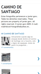 Mobile Screenshot of caminodesantiago-javiergom.blogspot.com