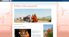 Desktop Screenshot of mahaghosananda.blogspot.com