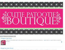 Tablet Screenshot of cutie-patootie-boutique.blogspot.com