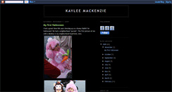 Desktop Screenshot of kayleemack.blogspot.com