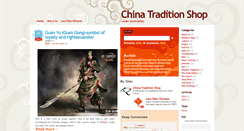 Desktop Screenshot of chinatraditionshop.blogspot.com