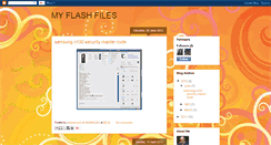 Desktop Screenshot of myallflashfiles.blogspot.com