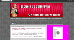 Desktop Screenshot of escueladesenoritas.blogspot.com