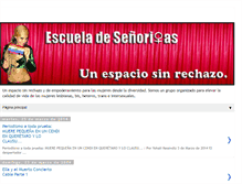 Tablet Screenshot of escueladesenoritas.blogspot.com