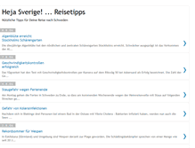 Tablet Screenshot of hejsverige-reisetipps.blogspot.com