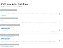 Tablet Screenshot of amorlocoamorprohibido.blogspot.com