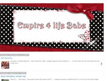 Tablet Screenshot of empire4lifebabe.blogspot.com