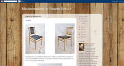 Desktop Screenshot of meubelmakerijdeswarteschuur.blogspot.com