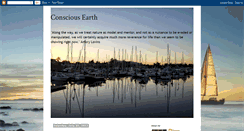 Desktop Screenshot of consciousearthveg.blogspot.com