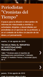 Mobile Screenshot of cronistasdeltiempocnpcojedes.blogspot.com