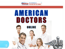 Tablet Screenshot of americandoctorsonline.blogspot.com