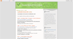 Desktop Screenshot of escuela331.blogspot.com