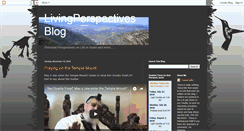 Desktop Screenshot of livingperspectivesblog.blogspot.com