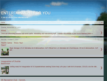 Tablet Screenshot of entertainment4u-ddravi.blogspot.com