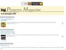 Tablet Screenshot of pionerosmagazine.blogspot.com