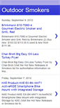 Mobile Screenshot of outdoorsmokersgo.blogspot.com
