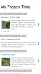 Mobile Screenshot of myfrozentime.blogspot.com