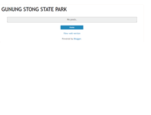 Tablet Screenshot of gunung-stong.blogspot.com