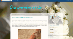 Desktop Screenshot of casamentosreais.blogspot.com
