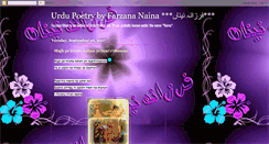 Desktop Screenshot of farzananaina.blogspot.com