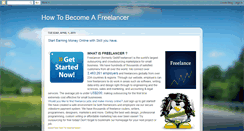 Desktop Screenshot of freelancersonline.blogspot.com