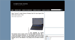 Desktop Screenshot of note-news.blogspot.com