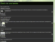 Tablet Screenshot of diariodeunataxista.blogspot.com