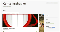 Desktop Screenshot of ceritainspirasiku.blogspot.com