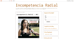 Desktop Screenshot of incompetenciaradial.blogspot.com