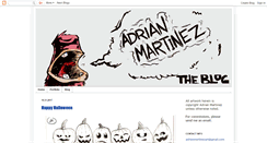 Desktop Screenshot of adrianmartinezart.blogspot.com