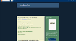 Desktop Screenshot of gemstoneinfo.blogspot.com