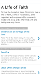 Mobile Screenshot of alifeoffaith1.blogspot.com