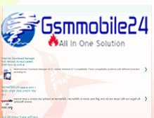 Tablet Screenshot of gsmmobile24.blogspot.com