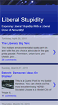 Mobile Screenshot of liberallystupid.blogspot.com