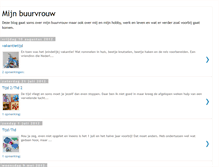 Tablet Screenshot of mijnbuurvrouw.blogspot.com