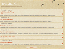 Tablet Screenshot of fevziylmaz.blogspot.com