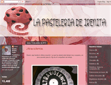 Tablet Screenshot of lapasteleriadeirenita.blogspot.com