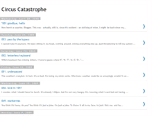 Tablet Screenshot of circus-catastrophe.blogspot.com