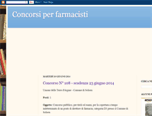 Tablet Screenshot of concorsixfarmacisti.blogspot.com