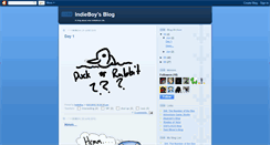 Desktop Screenshot of indieboyblog.blogspot.com