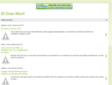 Tablet Screenshot of elgranmovil.blogspot.com