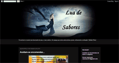 Desktop Screenshot of luadesabores.blogspot.com