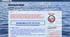Desktop Screenshot of hidroboletinfentap.blogspot.com